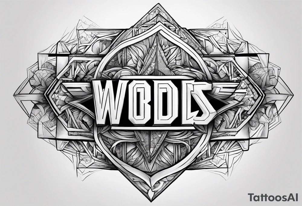 Words are powerful tattoo idea