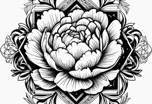 peony tattoo tattoo idea