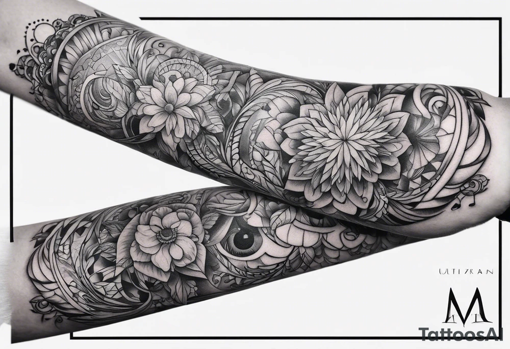 Reincarnation forearm tattoo tattoo idea