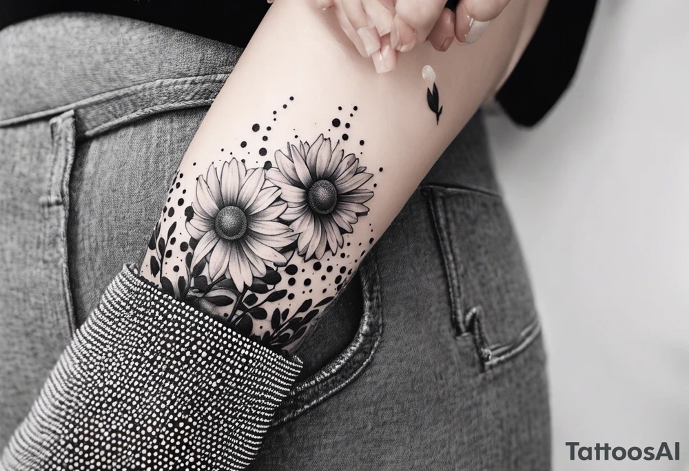 Daisy chain tattoo idea