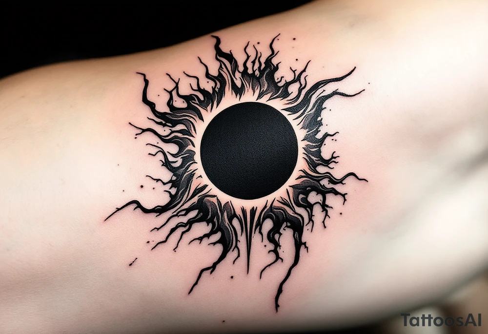 Eclipse tattoo idea