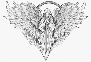 Seraphim angel tattoo idea