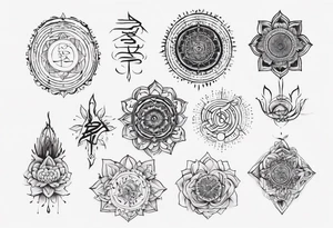 sanskrit for breathe tattoo idea