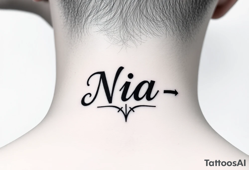 name Nia tattoo idea