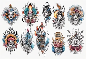 Name Neha tattoo idea