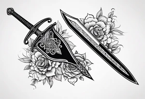 Sword tattoo idea