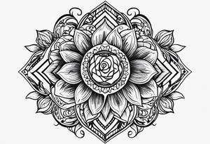 a tattoo inspired by the Beyoncé song Love Drought tattoo idea