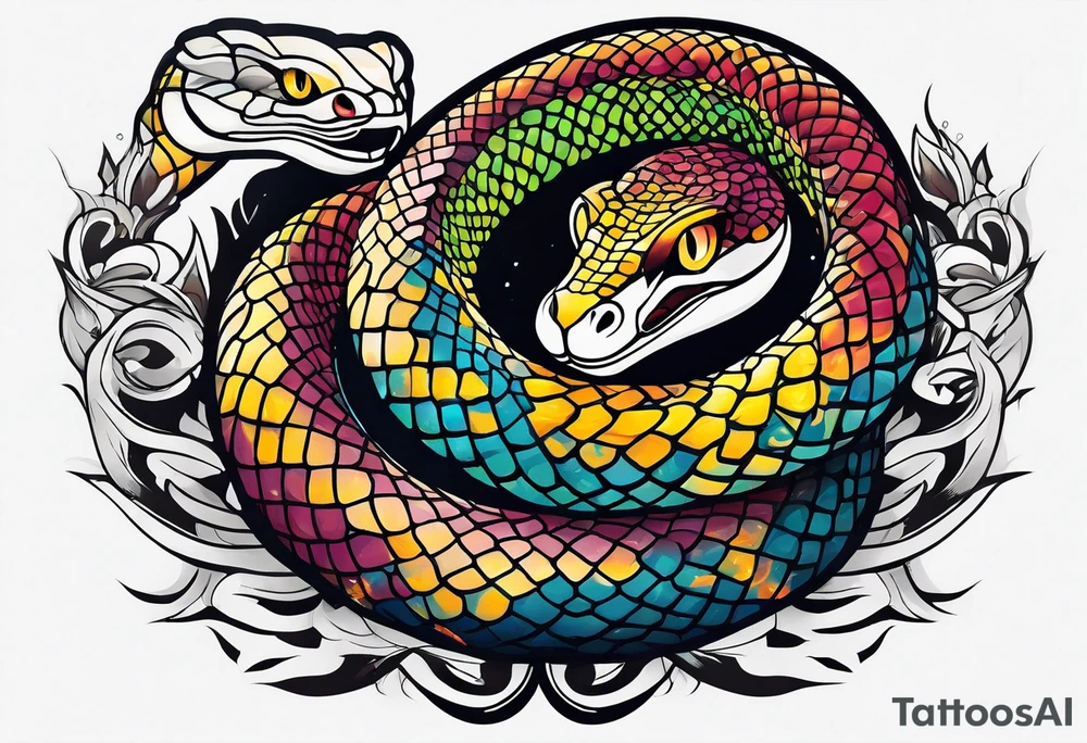 Snake tattoo idea