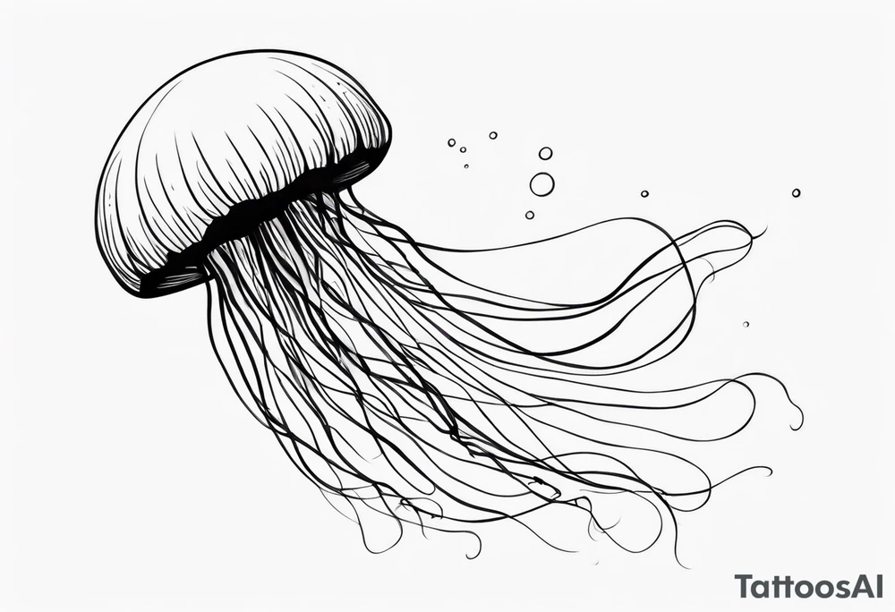 Jellyfish tattoo idea