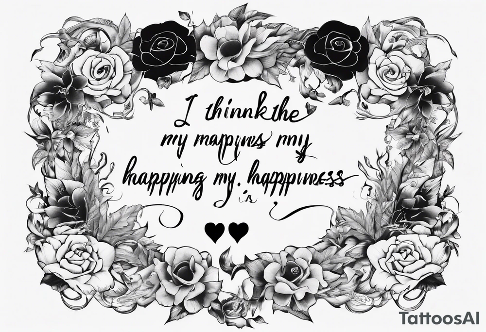 “ I think the meaning of my happiness is you” lyrics for Pool by Woodz tattoo idea “ I think the meaning of my happiness is you” lyrics for Pool by Woodz tattoo idea