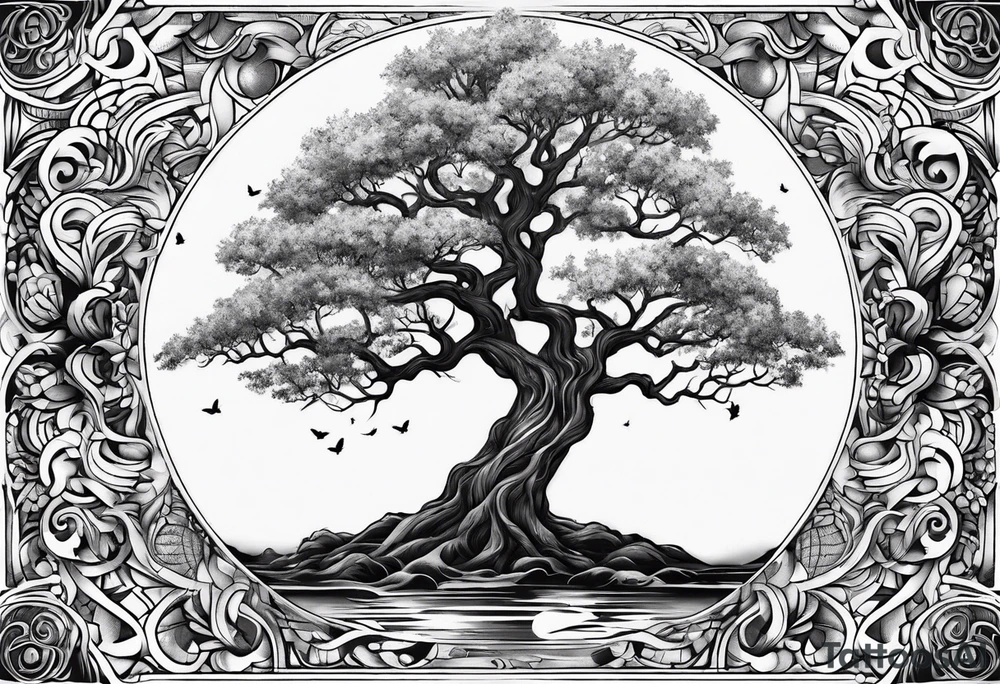 tree of life tattoo idea