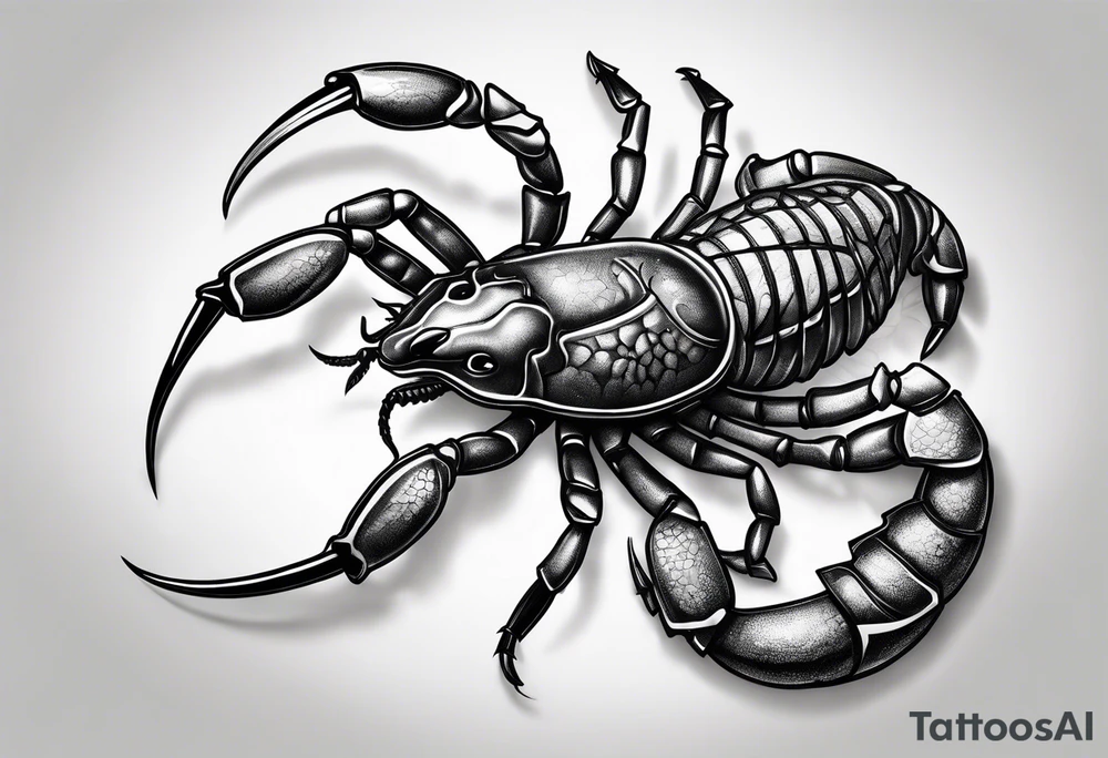 scorpion tattoo idea