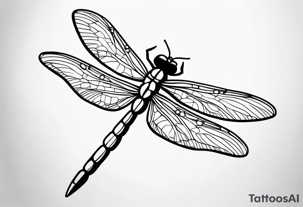 dragonfly tattoo idea