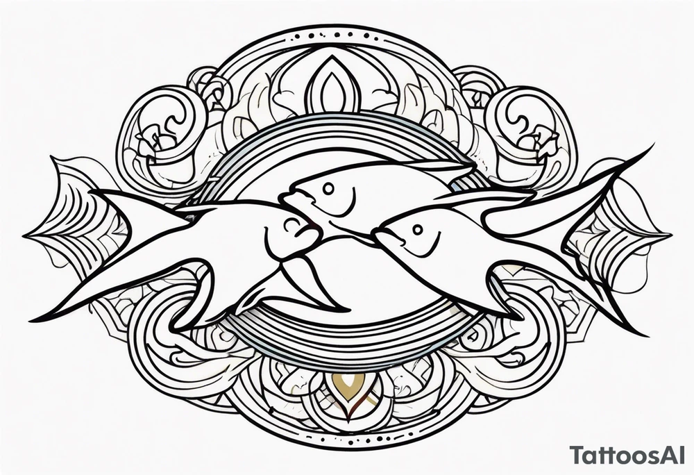 Pisces tattoo idea