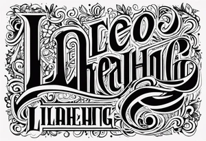#LLDeeThang tattoo idea
