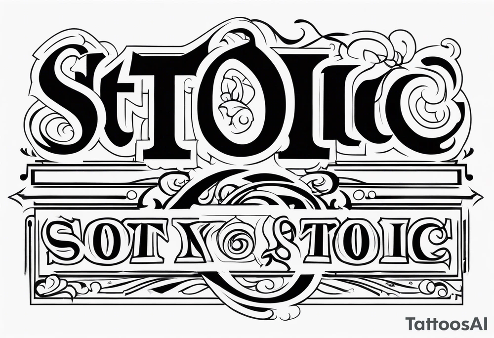 “Stoic” tattoo idea