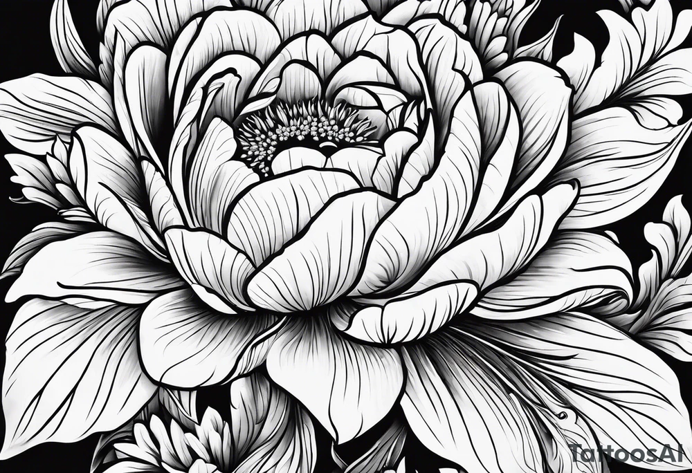 Flowers tattoo idea