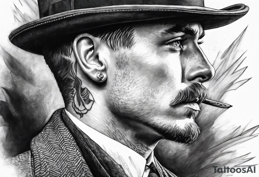 Peaky blinders tattoo idea