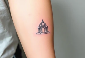 “I will come to your temple with burnt offerings and fulfill my vows to you— vows my lips promised and my mouth spoke when I was in trouble.” tattoo idea