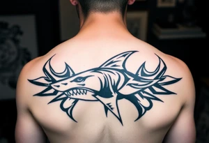 hammerhead shark tattoo idea