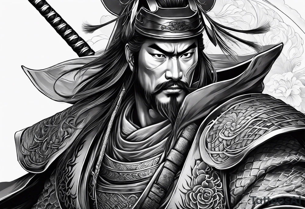 Samurai tattoo idea