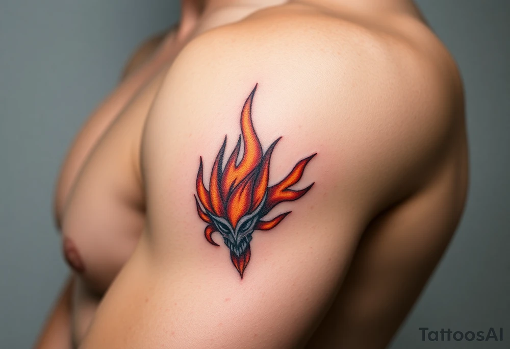flame tattoo idea