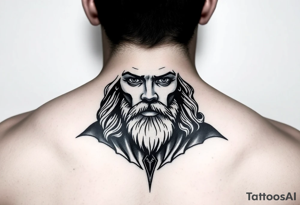 San Judas on forearm tattoo idea