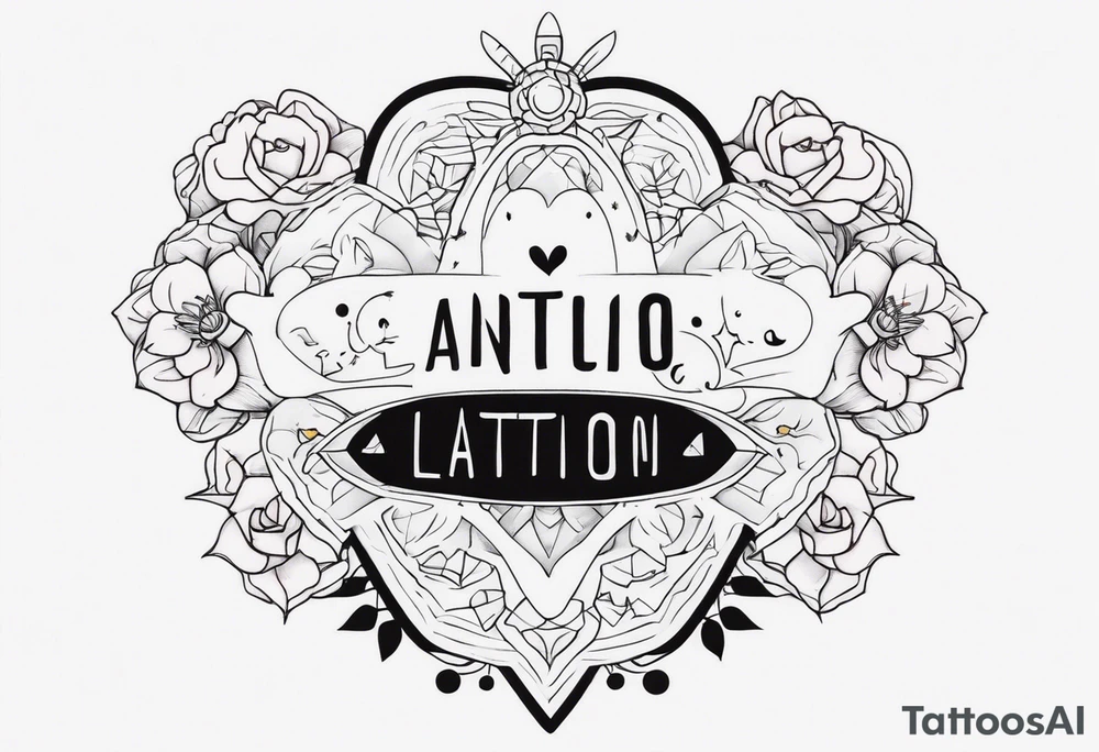 Tattoo inscription Baby tattoo idea