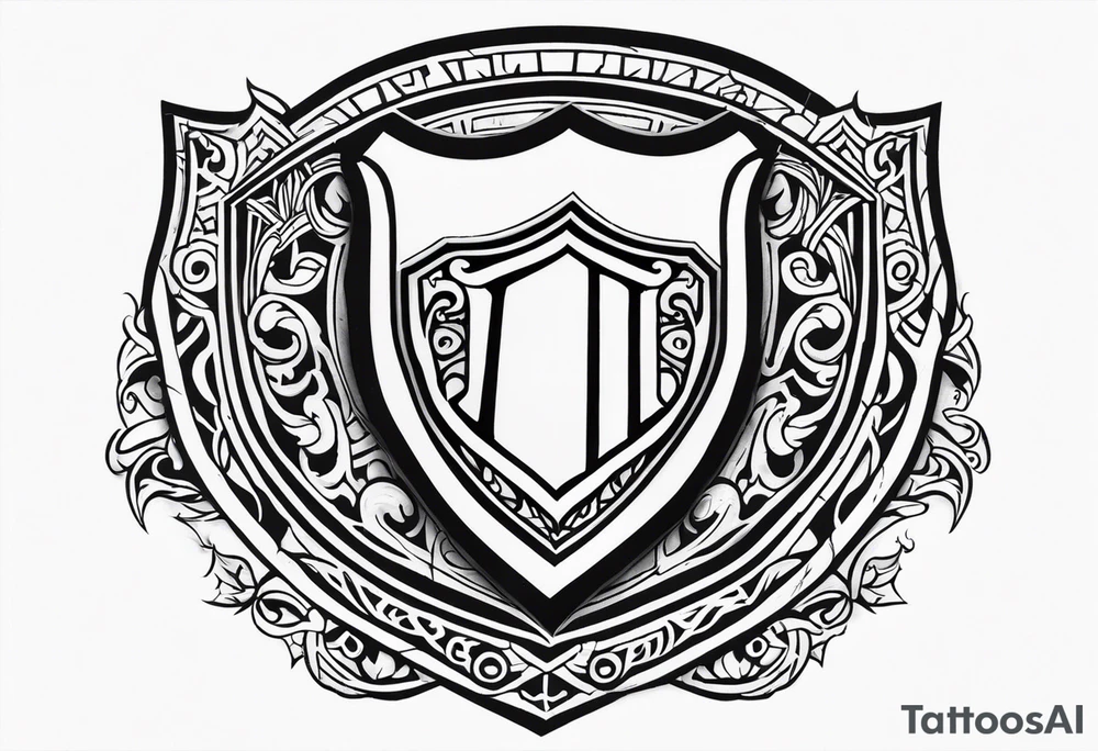 Valhalla shield tattoo idea