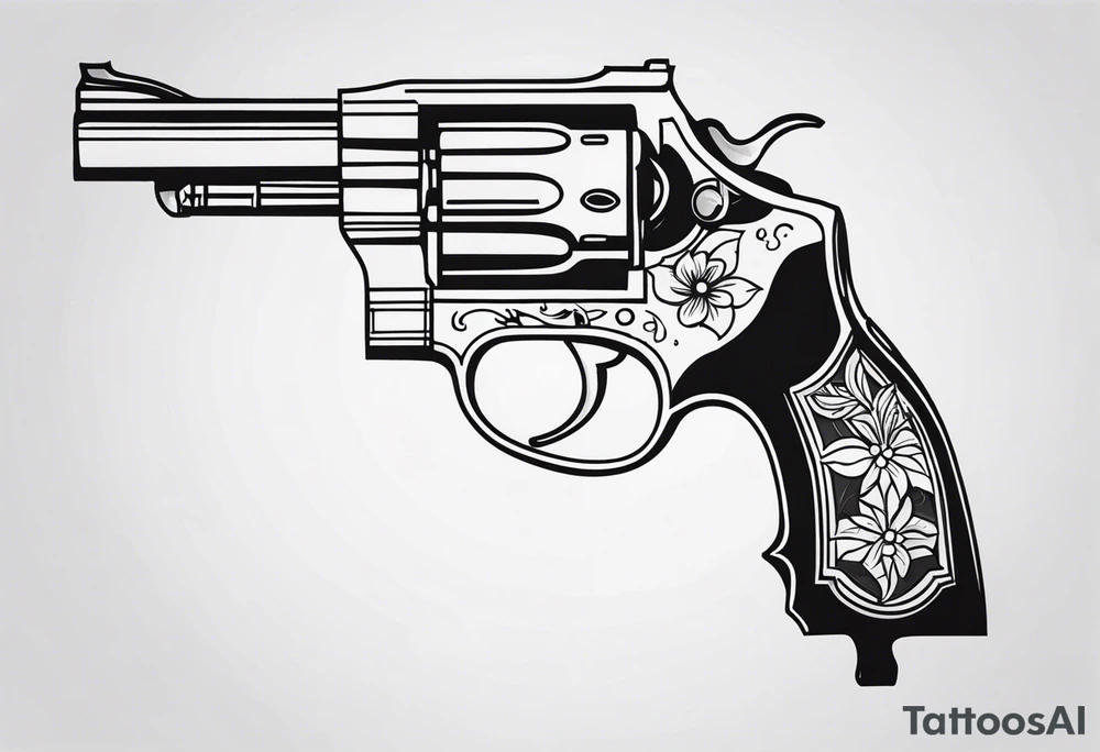 Revolver tattoo idea