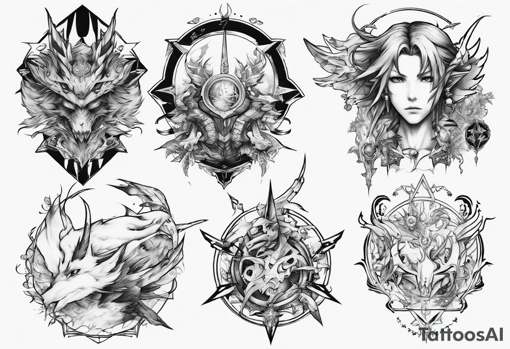 Final fantasy tattoo idea