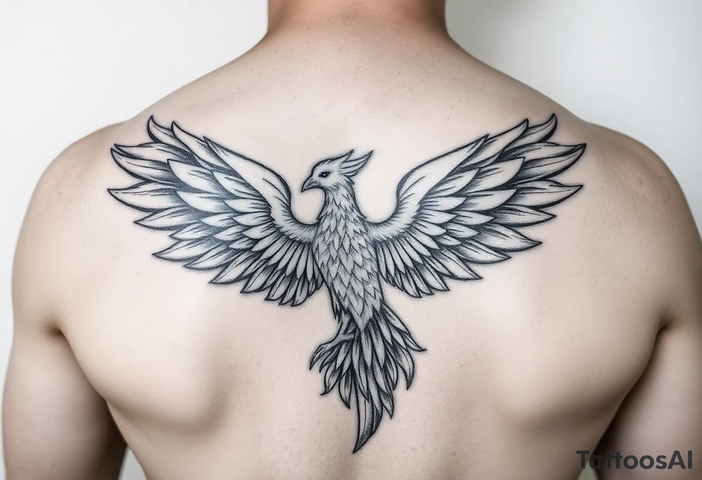 A Phoenix tattoo idea