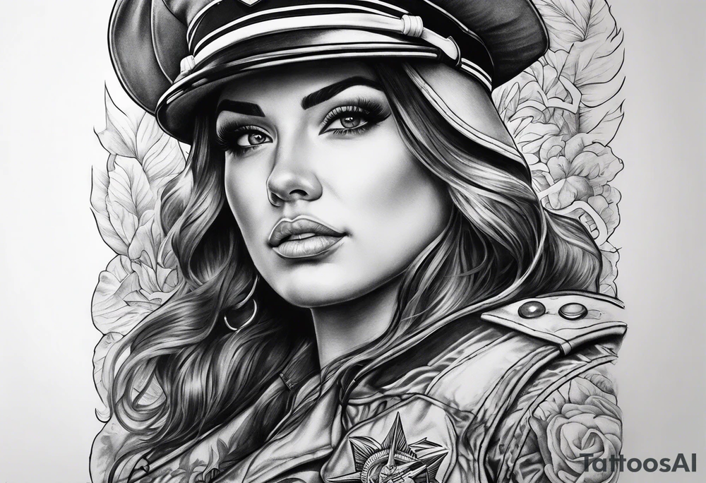 arm sleeve marine corps tattoo idea
