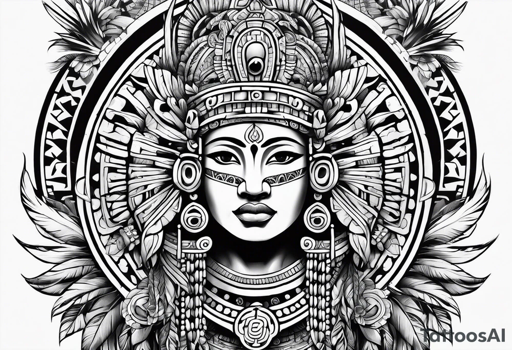 Mayan tattoo idea