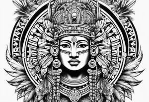 Mayan tattoo idea
