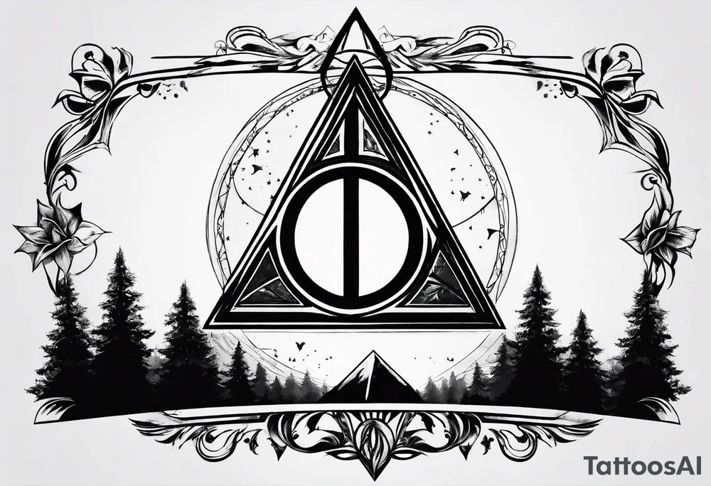 DEATHLY HALLOWS tattoo idea