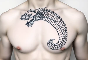 naga in japanese tattoo idea