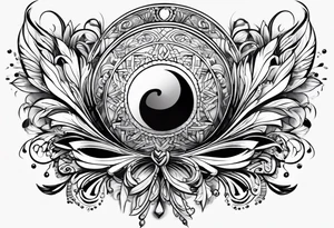 Masoud name design tattoo idea