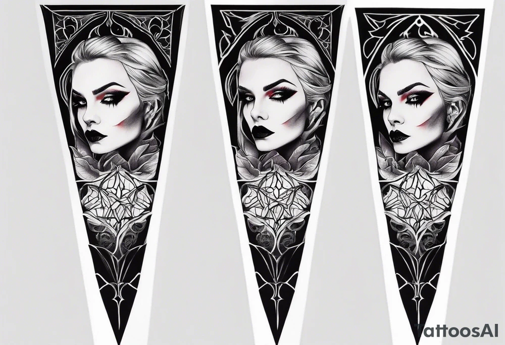 Vampire forearm tattoo tattoo idea