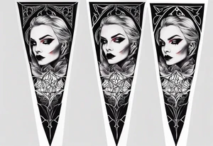 Vampire forearm tattoo tattoo idea