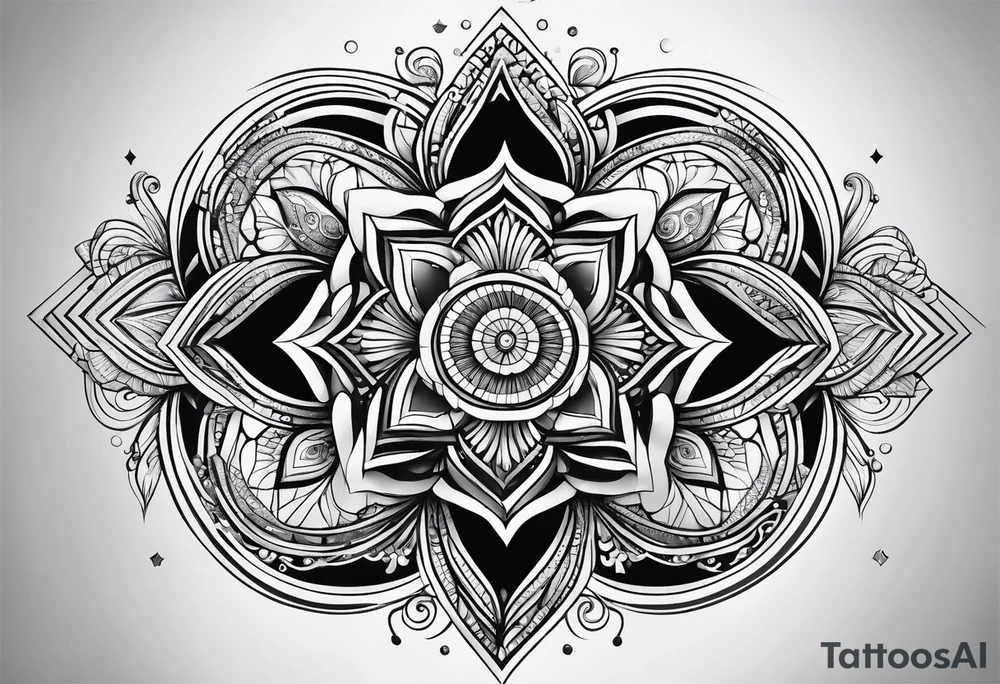 spiral tattoo idea