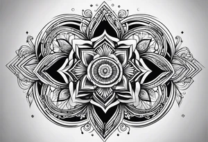 spiral tattoo idea