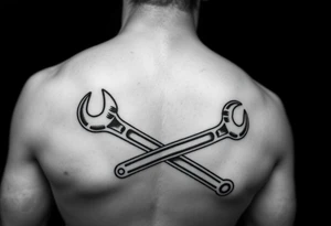 Straight Pipe Wrenches tattoo idea