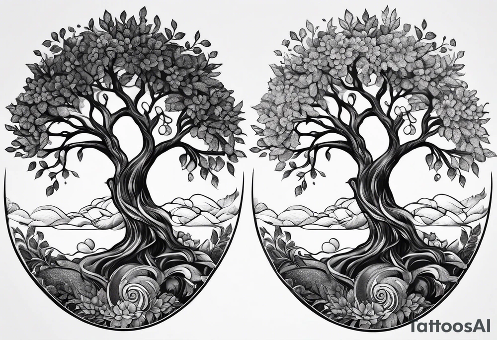 tree of life tattoo idea