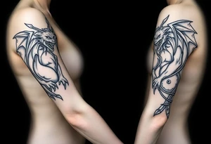 gargoyle tattoo idea