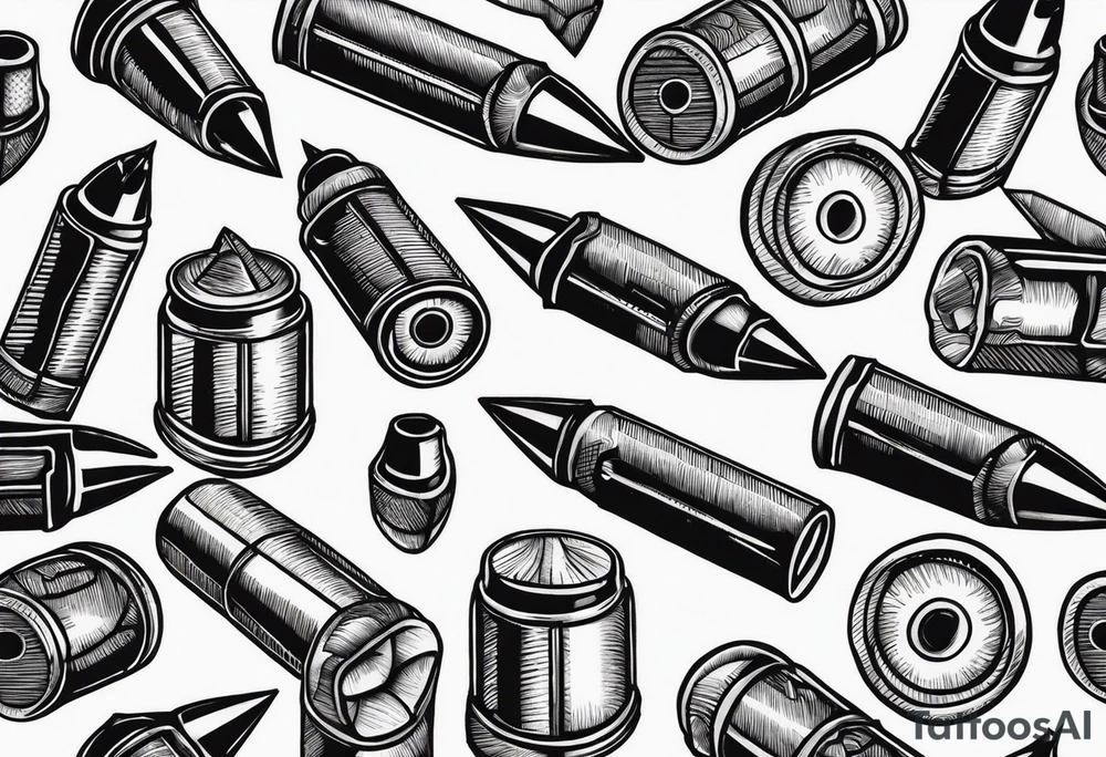 bullets tattoo idea