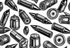 bullets tattoo idea