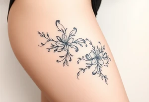 Sexy thigh tattoo tattoo idea