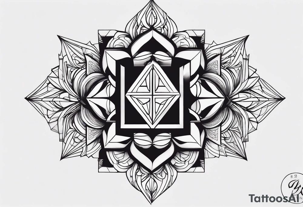 Феникс в траве, на фоне брызги акварелью tattoo idea