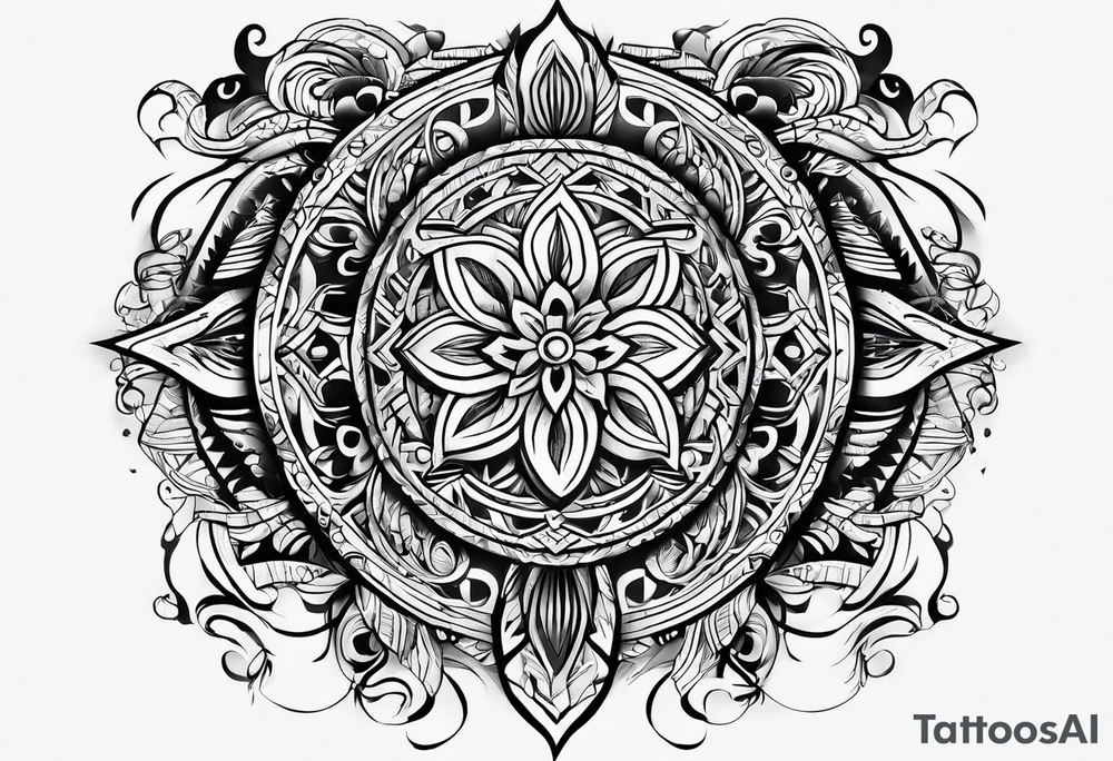 A message where written 4M 4U tattoo idea